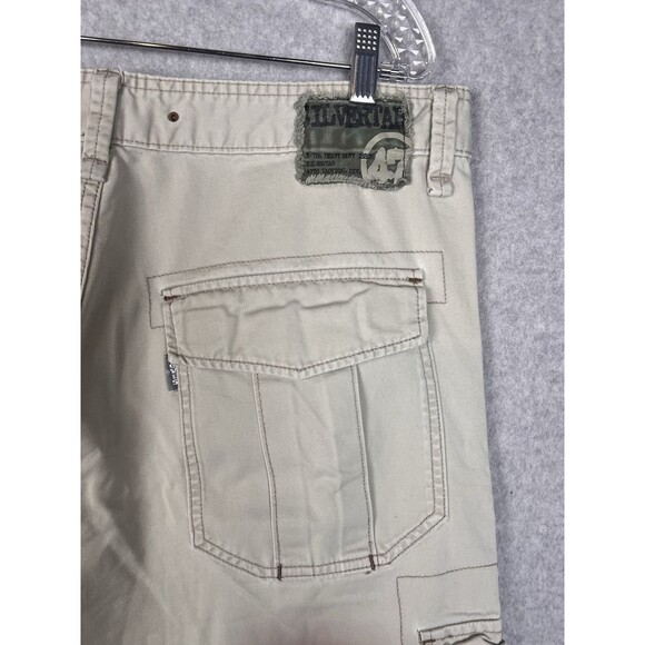 Vintage Levi's Silvertab Baggy Cargo Trooper Pants Mens 36x30 Tactical - Picture 6 of 16